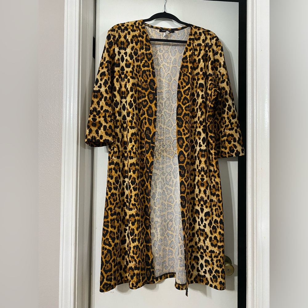 Leopard Print Kimono / Cardigan